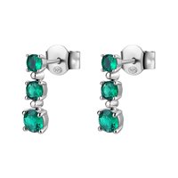 Orecchini Brosway Donna FANCY LIFE GREEN in Argento Cubic Zirconia FLG133